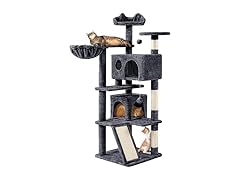 Topeakmart 57 inches Multi-Level Cat Tree Cat