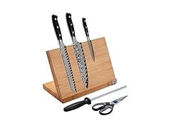 HENCKELS  Damascus 6-pc Magnetic Easel Damascus Knife Set