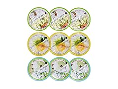 SpaLife Assorted All Natural Hair Mask, 9 pack