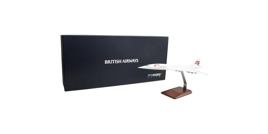 SkyMarks British Airways Concorde 1/100 Scale Model