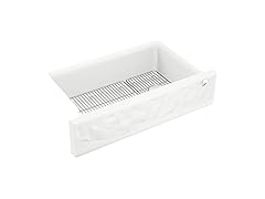 Kohler Cairn 34" Farmhouse Sink, White