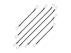 Bungee Cords Carabiner 12/18/24" 6pc