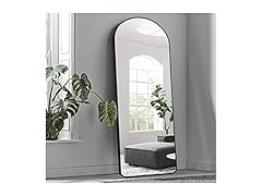 KIAYACI Full Length Floor Mirror with Stand Arched Style