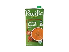 Pacific Foods Organic Creamy Tomato Soup, 32 oz Carton