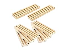 8 Pieces Wooden Domino Racks