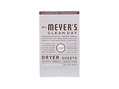 MRS. MEYER'S Dryer Sheets,Lavender, 80 SHT