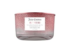 Milky Rose Bud Glitter Candle, 16.5 oz.