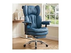 Efomao Executive Office Chair with Footrest