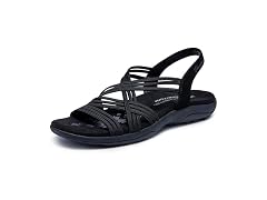 Skechers Women's Reggae Slim Simply Stretch Sandal (12)