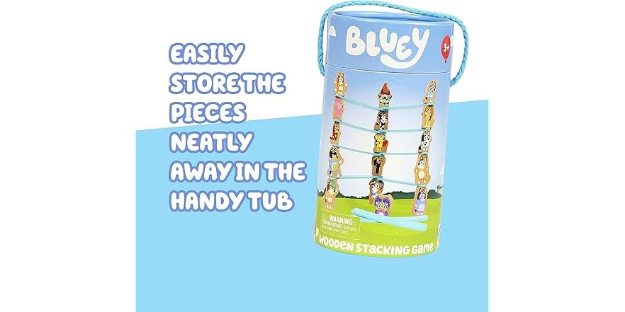 Bluey Stacking Game