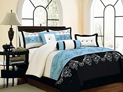Lilly 7pc Comforter Set - Blue - 2 Sizes