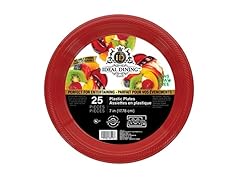 7" Disposable Plastic Plates (400 or 600Ct)