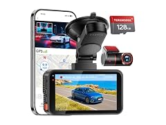 TERUNSOUL 4K+4K Dash Cam 128GB WiFi6