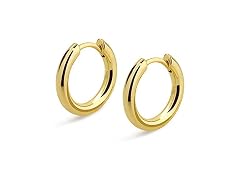 KRKC&CO NS610129 Hoop earrings men