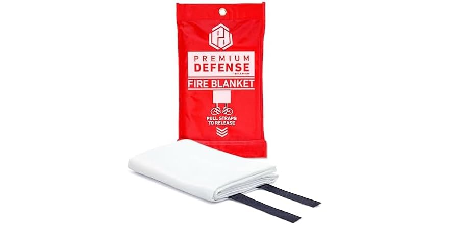 Premium Defense Fire Blanket, 40” x 40”