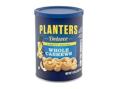 PLANTERS Deluxe Lightly Salted Whole Cashews