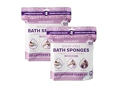 Scrubzz No Rinse Bathing Wipes Lavender 2pk
