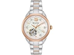 Bulova Ladies' Classic Diamond 3-Hand Automatic