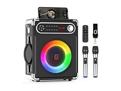JAUYXIAN PA Speaker 2 Wireless Mics