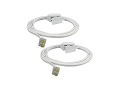 Clear Power 3 Outlet Indoor Extension Cord (2-Pack) 16/2 SPT-2
