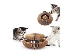 Kitty Kurlz Pets-111 2 Pack Cat Scratcher Toy