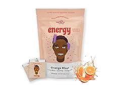 Threee Energy Tea With Caffeine, Orange Blast