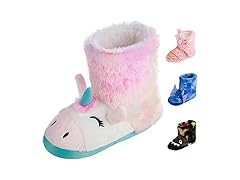 Kid's Totes (9-10) Unicorn Slippers