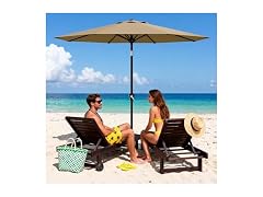 PrecisionAuto 10FT Outdoor Patio Umbrella