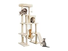 Yaheetech Cat Tree, 63 Inches Multi-Leve