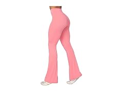 Sunzel Flare Leggings 30in XS Bubble Pink