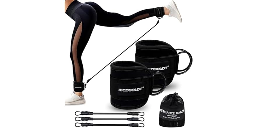 KICOSOADT Ankle Resistance Bands