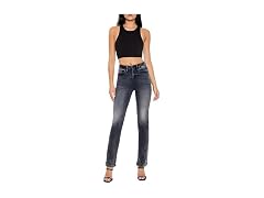 Forever 21 Women (25) High-rise Straight Jeans