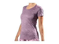 Kanu Surf Women's Heather Purple Rashguard (L)