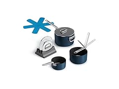 Joseph Space 6-Piece Nonstick Sauce Pan Set 