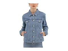 Women's Button Up Denim Jacket