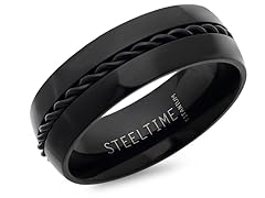 Titanium Ring w/ Chain