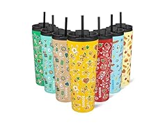 BJPKPK 26oz Insulated Tumbler with Lid and Straw