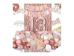 13th Birthday Decorations for Girls