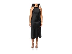 Vince Camuto Women (10) Sleeveless High Neck Dress