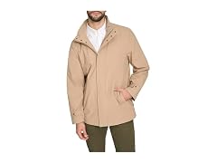 DOCKERS Men (L) Dwight Jacket Khaki Lightweight