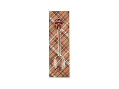 Mud Pie Glass Icon Spoon, Gingerbread, 5"