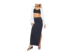 Forever 21  (XS) Leg-Slit Maxi Skirt
