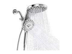 Newfinde Rain Shower Head w/Handheld