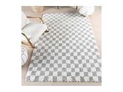 Nuloom Adelaide Checkered Shag 6'7x9
