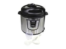 Versonel 6-Quart Electric Pressure Cooker Stainless