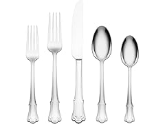 Oneida James Street Mirror 20 Piece Flatware Set