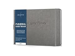 Funeral Guest Book w/ 738 Entries