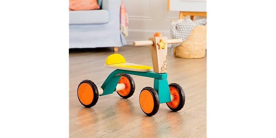 B. toys – Smooth Rider Wooden Toddler Bike