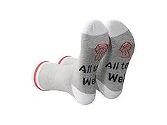 TOBGBE 2 Pairs Music Lover Socks Song Ly