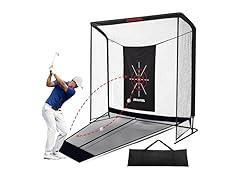 ZEALFEEL Golf Simulator Enclosure Net 8x8ft